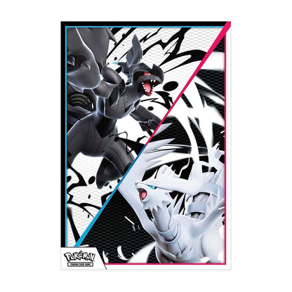 Collector poster included in the Pokémon Black Bolt and White Flare Unova Poster Collection