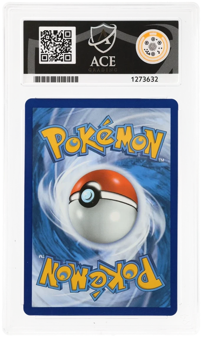 Blaziken VMAX TG15/TG30, ACE 10 GEM MINT graded slab, reverse showing cert 1273632