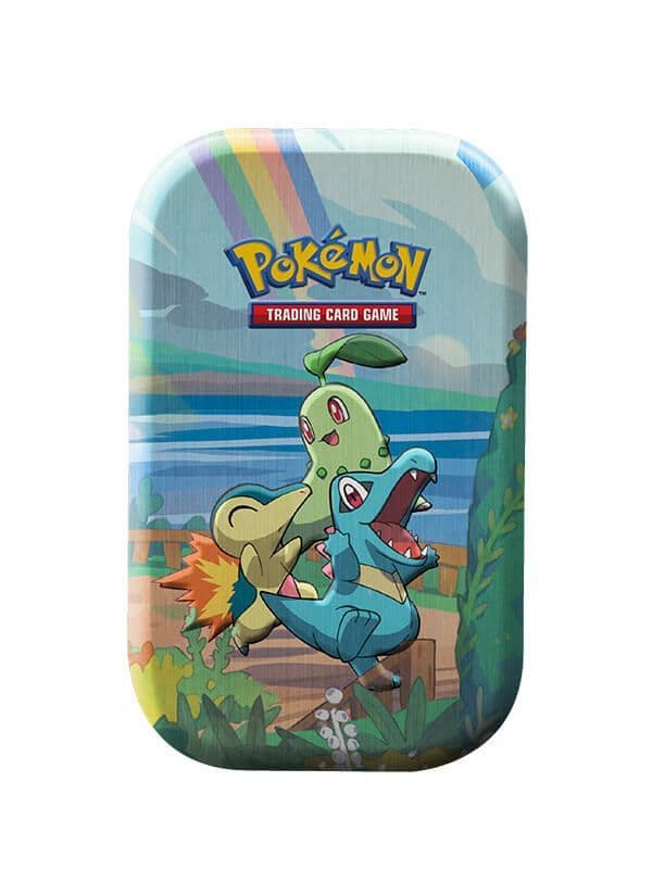 Pokémon TCG Celebrations mini tin, generation design option one of the available styles