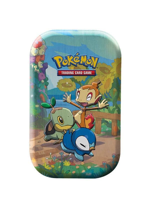 Pokémon TCG Celebrations mini tin, generation design option three of the available styles