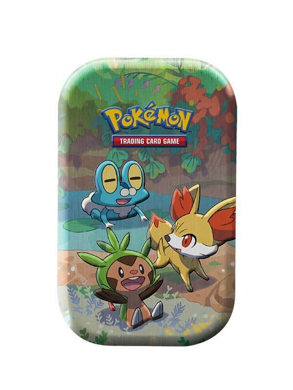 Pokémon TCG Celebrations mini tin, generation design option five of the available styles