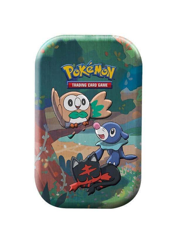 Pokémon TCG Celebrations mini tin, generation design option six of the available styles