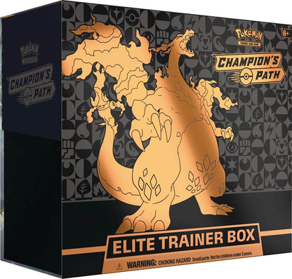 Pokémon TCG Champion's Path Elite Trainer Box, sealed box for the Champion's Path expansion