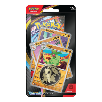 Pokémon TCG Chaos Rising check lane blister, second view of the sealed retail blister pack