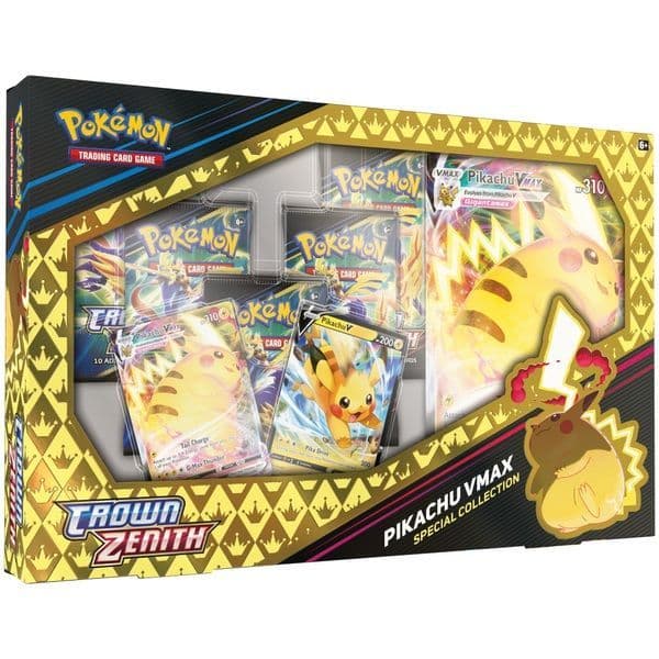 Pokémon TCG Crown Zenith Pikachu VMAX Special Collection, sealed box front