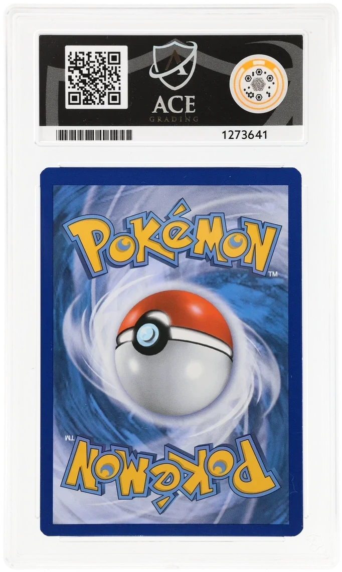 Gardevoir EX 111/114, ACE 8 NM-MT graded slab, reverse showing cert 1273641