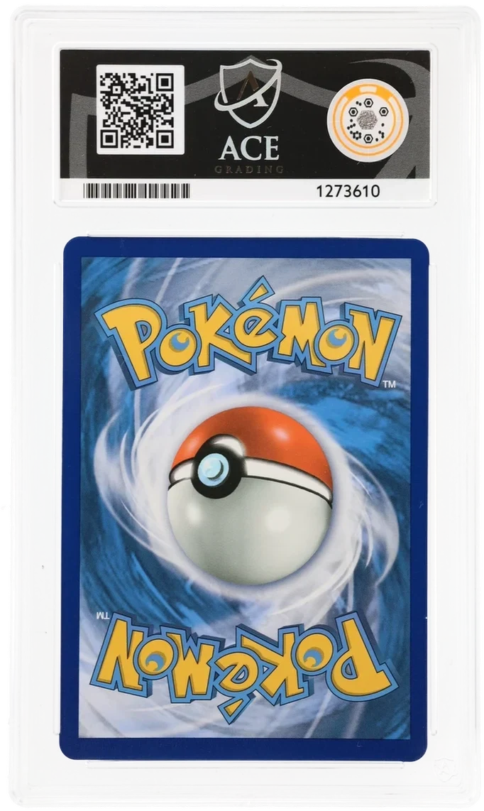 Gardevoir VMAX 076/073, ACE 10 GEM MINT graded slab, reverse showing cert 1273610