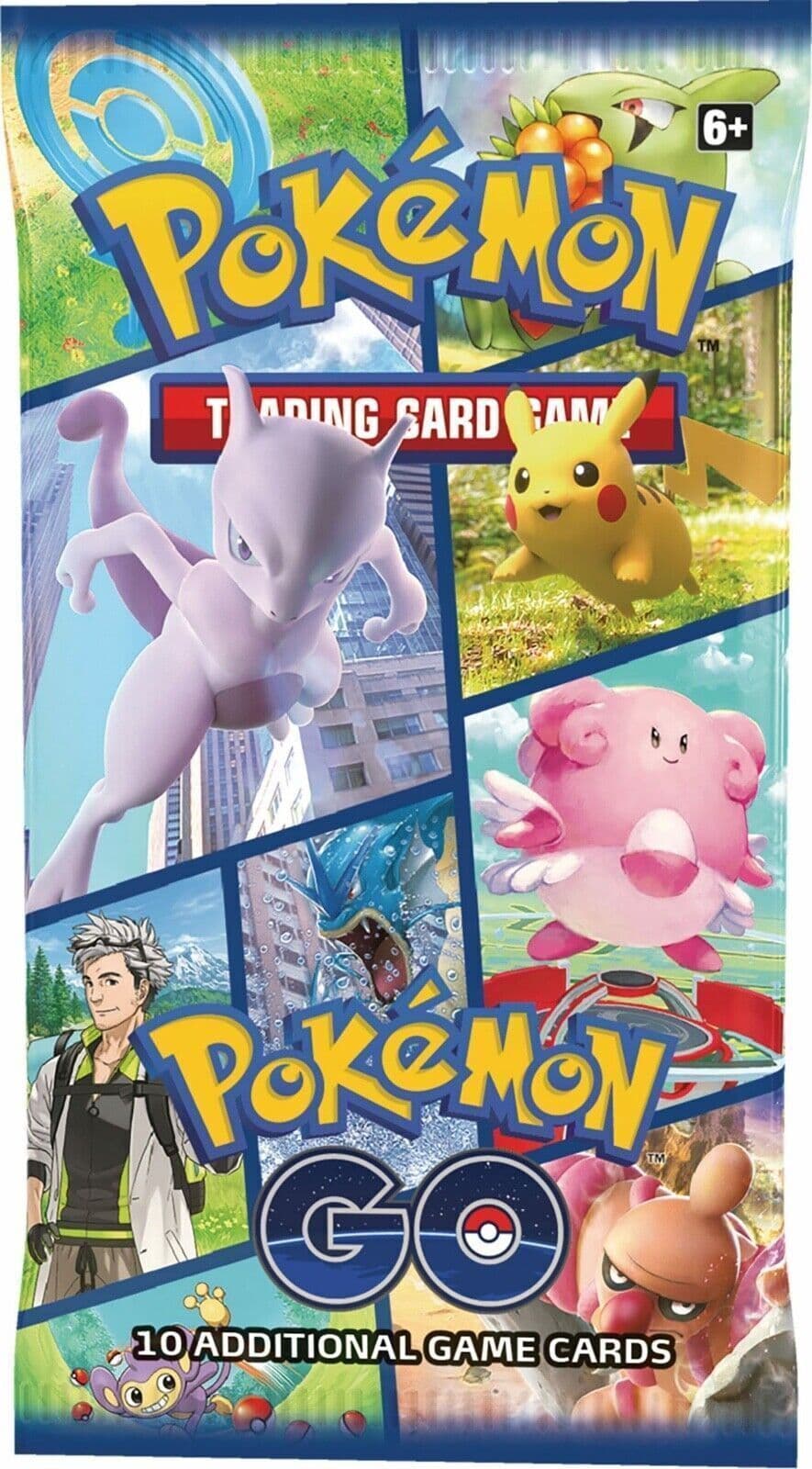 Pokémon Trading Card Game Pokémon GO sealed booster pack shown front-on