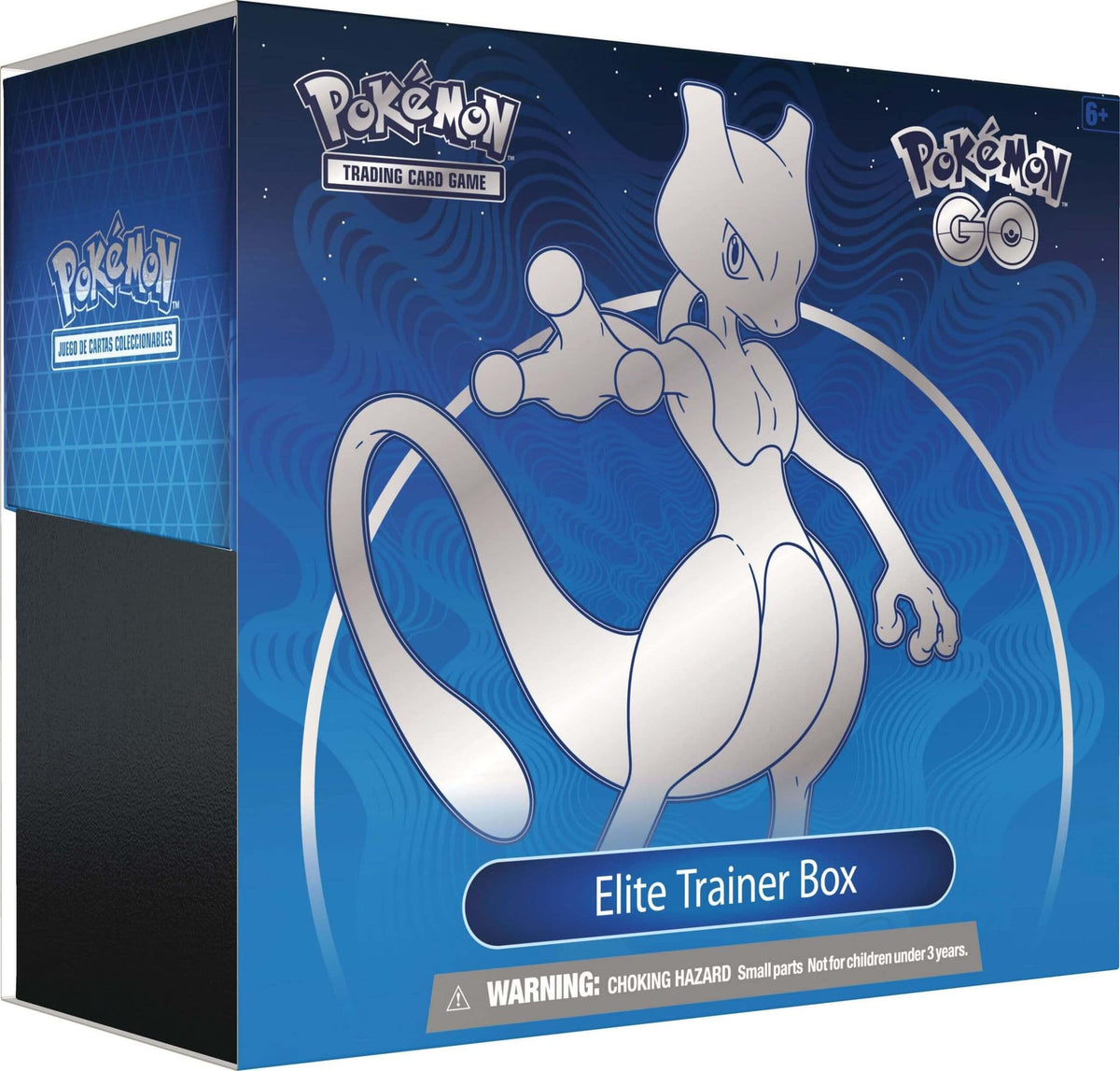 Pokémon TCG Pokémon GO Elite Trainer Box, front view of the sealed box