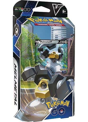 Pokémon TCG Pokémon GO Melmetal V Battle Deck, sealed deck box front view