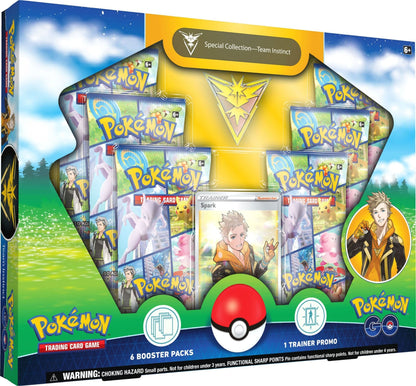 Pokémon GO Special Collection box for Team Instinct, sealed collector's box