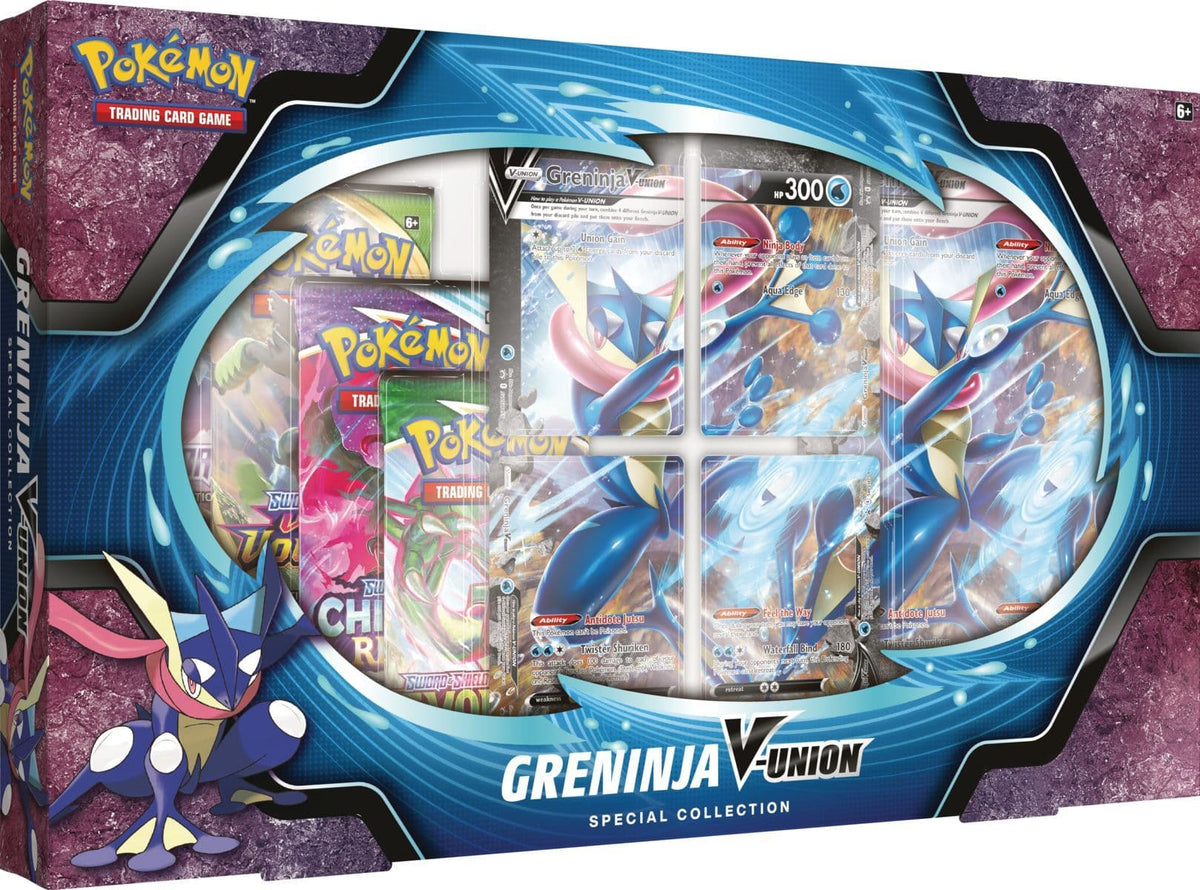 Pokémon Greninja V-UNION Special Collection box front with Greninja artwork