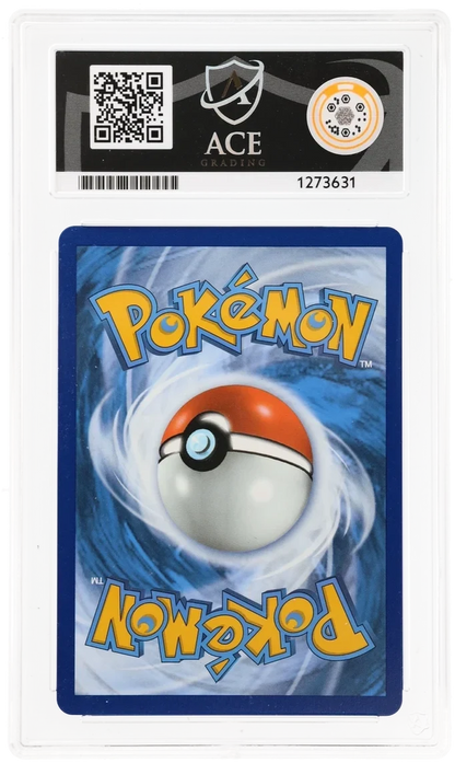 Ho-Oh V 187/195, ACE 10 GEM MINT graded slab, reverse showing cert 1273631