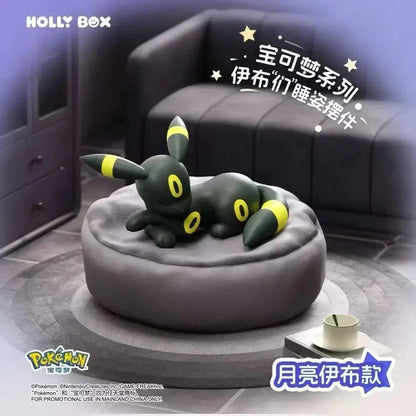 Sleeping Eeveelution figure – official Pokémon Holly Box collectable
