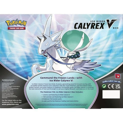 Calyrex V Box from the Pokémon Chilling Reign era, alternate angle