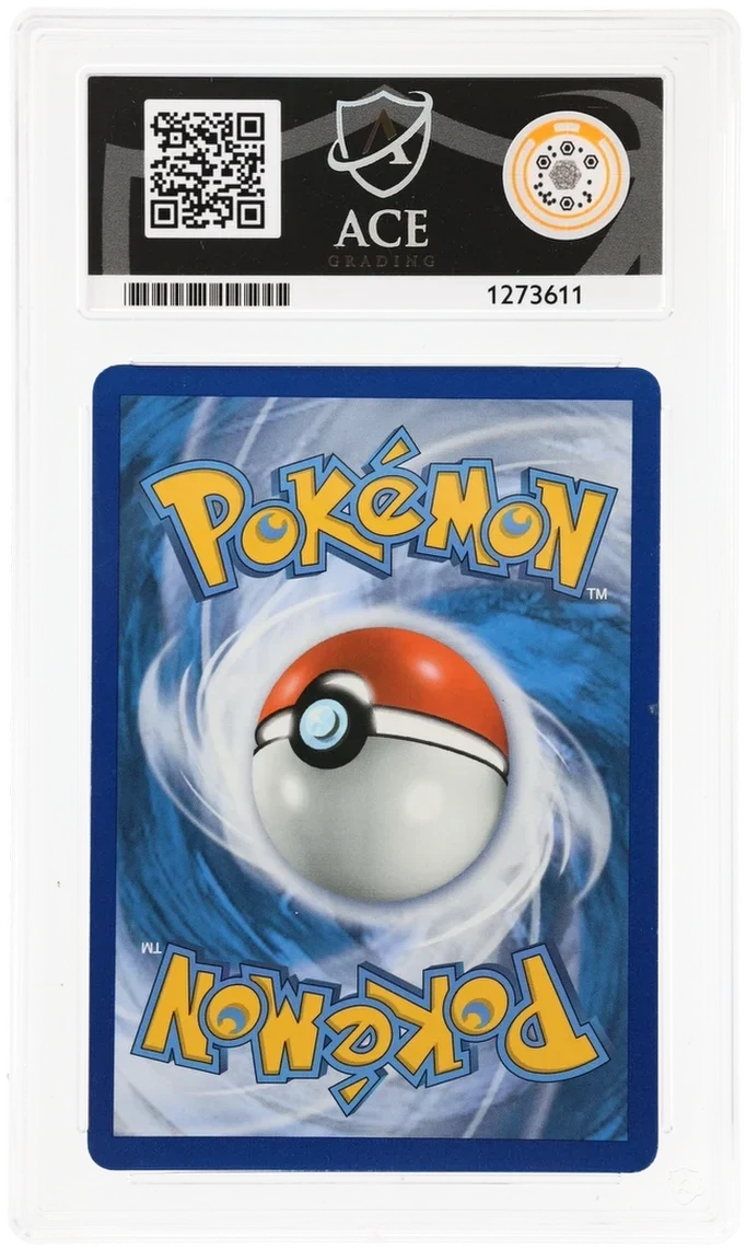Lapras VMAX 203/202, ACE 6 EX-MT graded slab, reverse showing cert 1273611