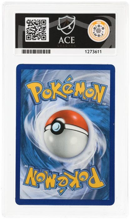 Lapras VMAX 203/202, ACE 6 EX-MT graded slab, reverse showing cert 1273611