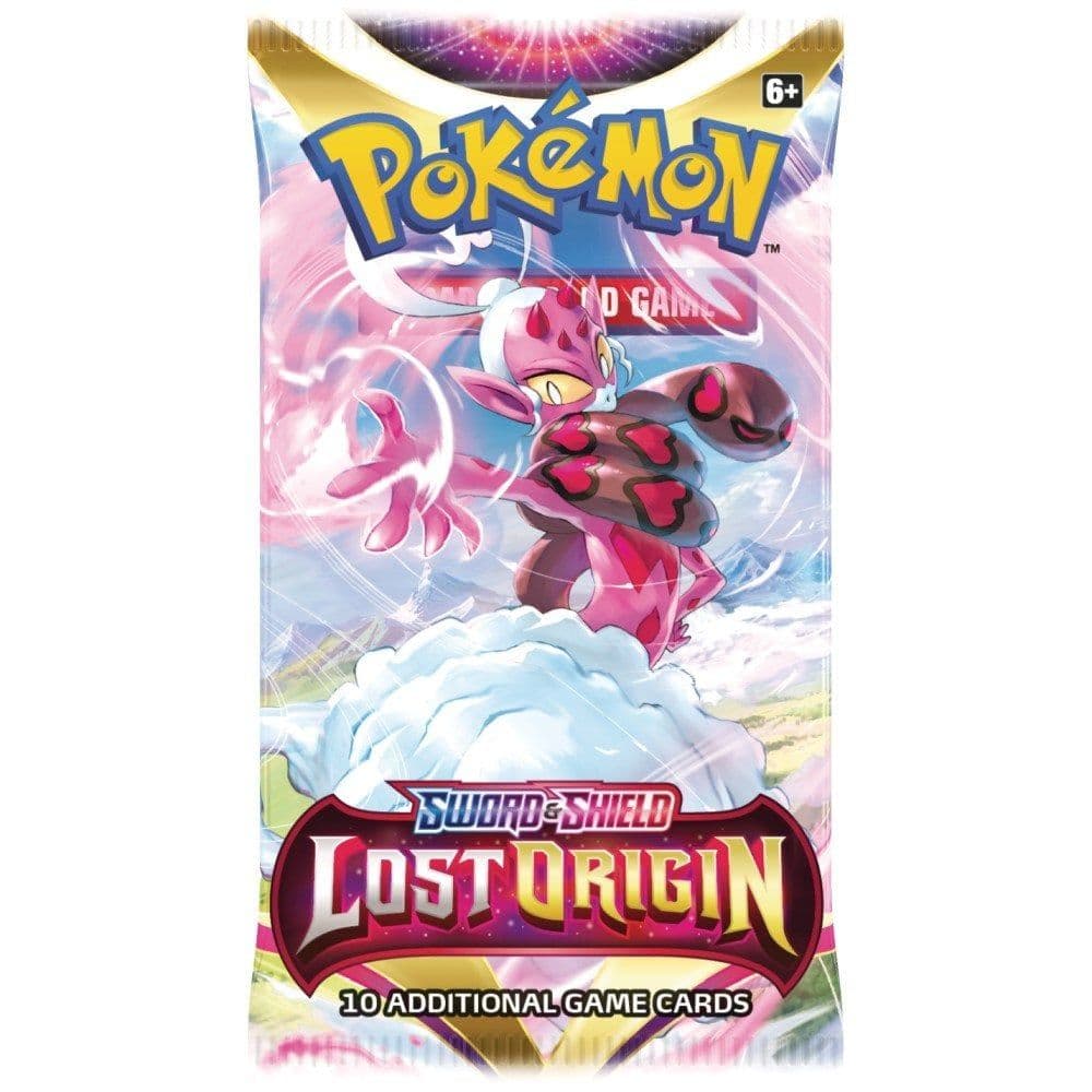 Another Pokémon Lost Origin booster pack wrapper from the same expansion