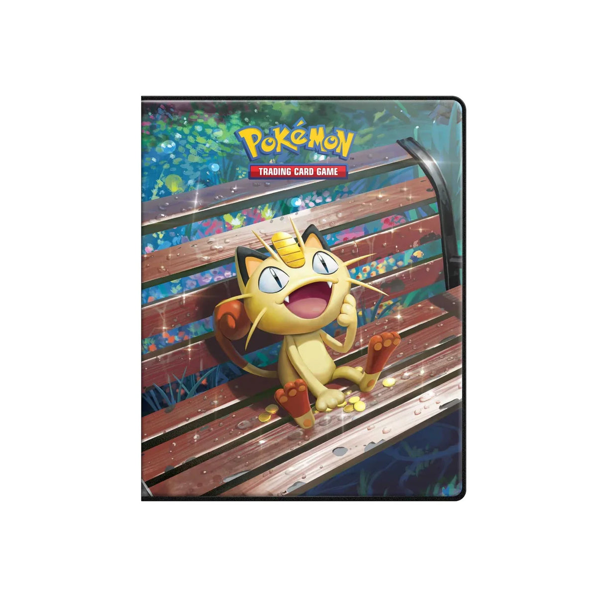 Four-pocket pages inside the Mega Evolution Perfect Order Pokémon TCG portfolio