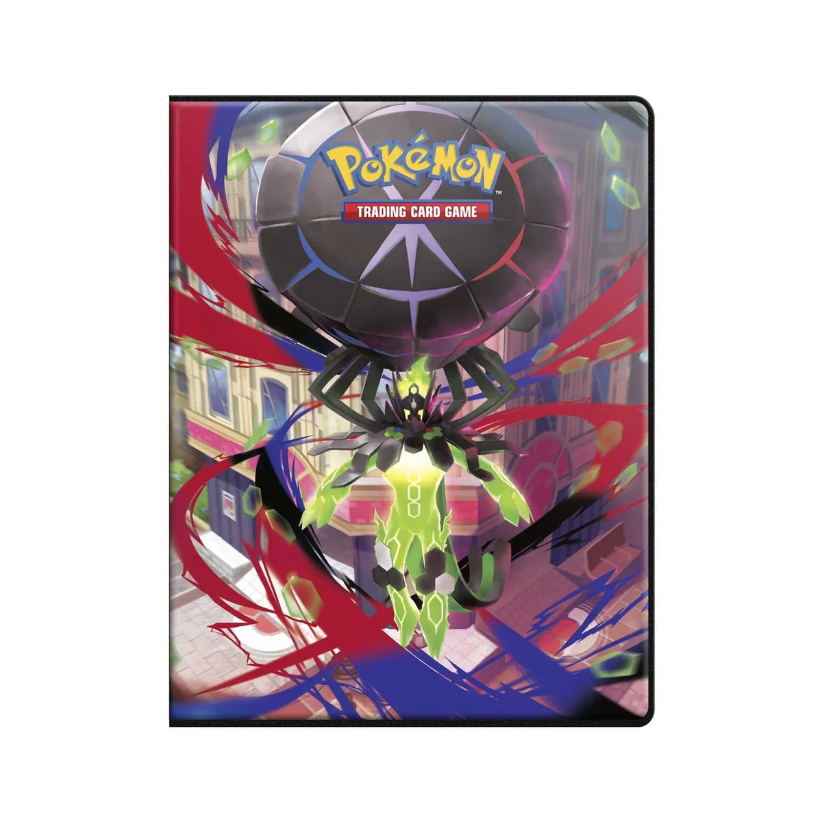 Mega Evolution Perfect Order portfolio with side-loading 9-pocket pages that hold cards securely