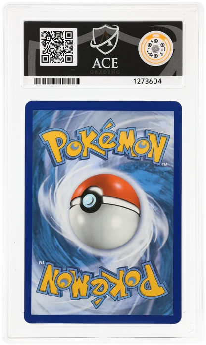 Morpeko VMAX 204/202, ACE 10 GEM MINT graded slab, reverse showing cert 1273604