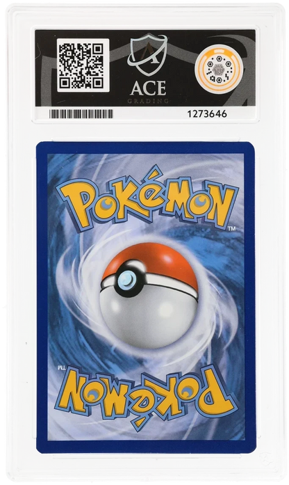 Professor Sycamore 114/114, ACE 8 NM-MT graded slab, reverse showing cert 1273646