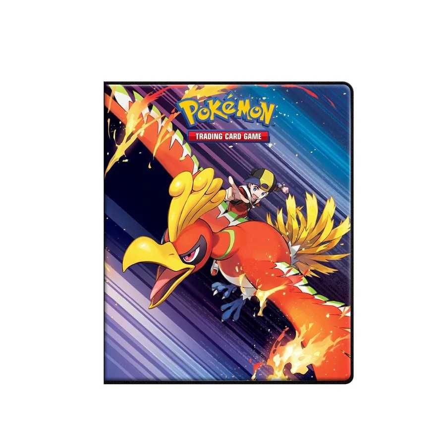 Pokémon Scarlet & Violet 10 four-pocket trading card portfolio binder close-up packaging detail