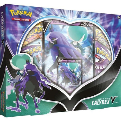Shadow Rider Calyrex artwork from the Pokémon TCG Calyrex V Box