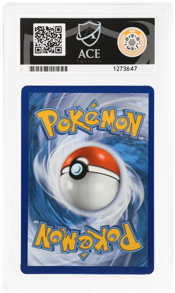 Single Strike Urshifu V 151/163, ACE 10 GEM MINT graded slab, reverse showing cert 1273647