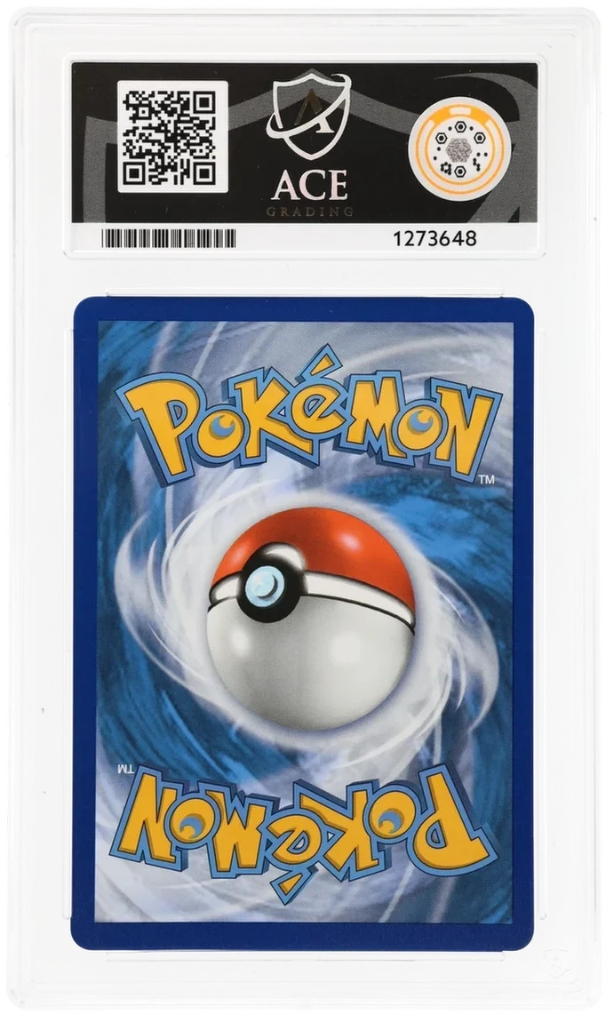 Single Strike Urshifu VMAX 168/163, ACE 10 GEM MINT graded slab, reverse showing cert 1273648