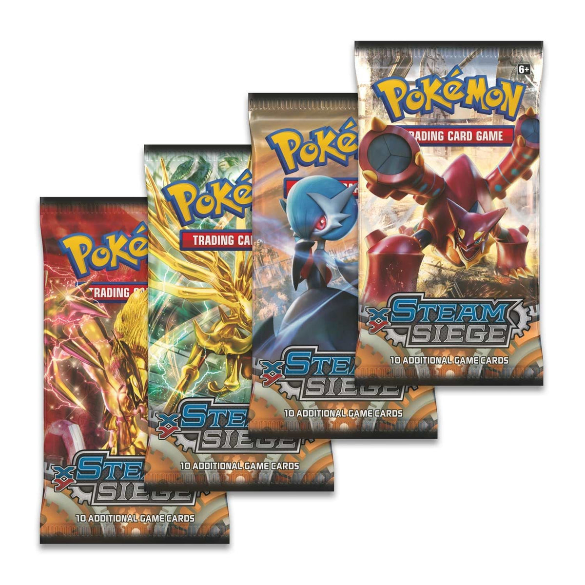 Pokémon Steam Siege booster pack, sealed pack from the XY era Steam Siege expansion