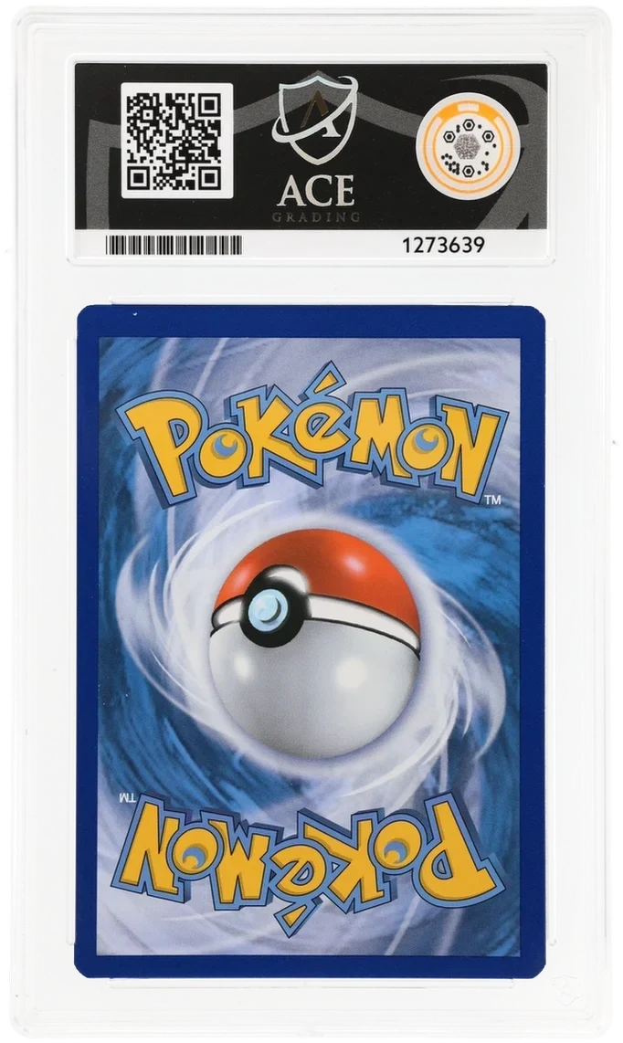 Steelix EX 108/114, ACE 9 MINT graded slab, reverse showing cert 1273639