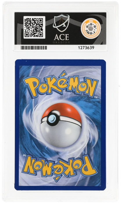 Steelix EX 108/114, ACE 9 MINT graded slab, reverse showing cert 1273639