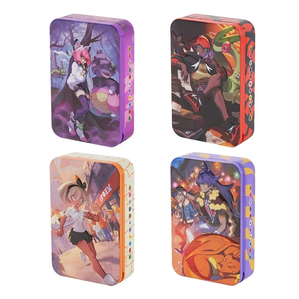 Blind box holding three Simplified Chinese Pokémon booster packs