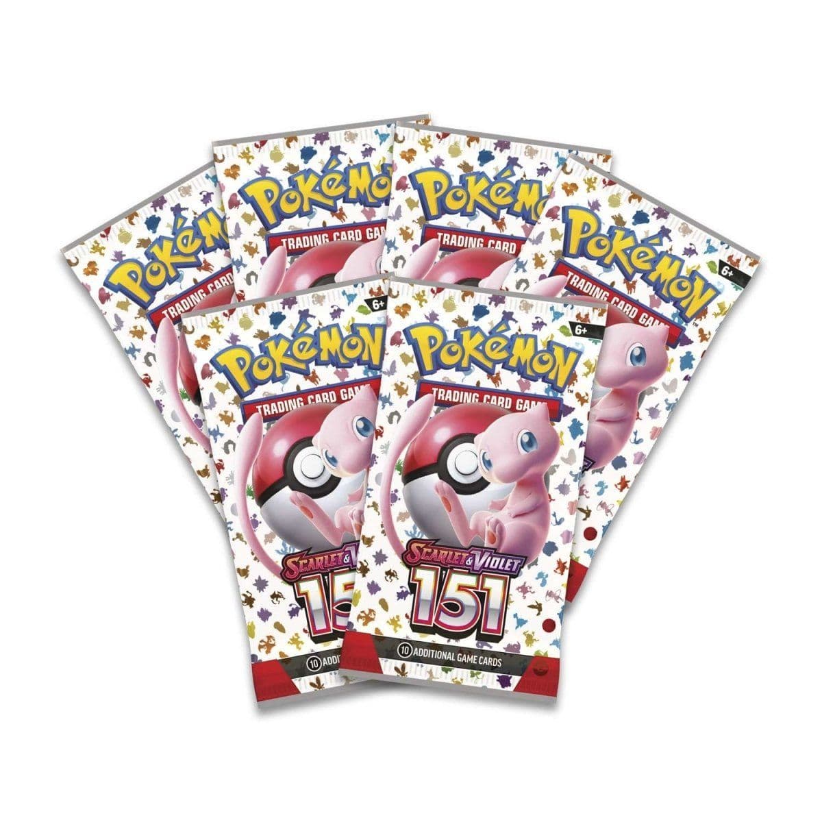Packaging detail from the Pokémon TCG Scarlet & Violet 151 Booster Bundle