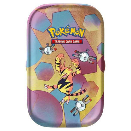 Pokémon TCG Scarlet & Violet 151 Mini Tin, a sealed collectable Pokémon tin, photographed in a further product view