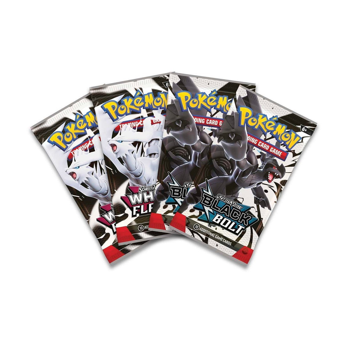 Pokémon TCG Black Bolt & White Flare Unova Victini Illustration Collection box close-up packaging detail