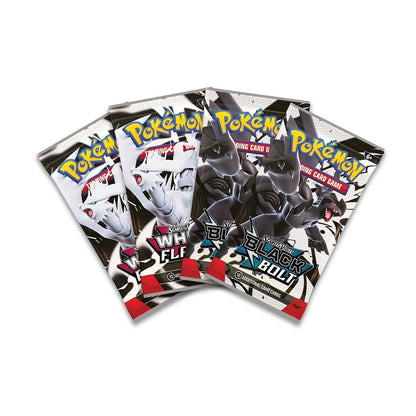 Pokémon TCG Black Bolt & White Flare Unova Victini Illustration Collection box close-up packaging detail