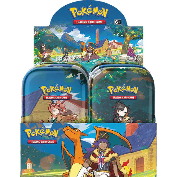 Pokémon Trading Card Game Crown Zenith collectable mini tin shown front-on