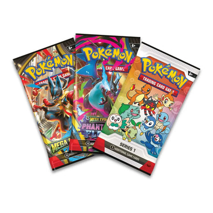 Pokémon TCG First Partner Illustration Collection Series 1 sealed box, photographed in a further product view