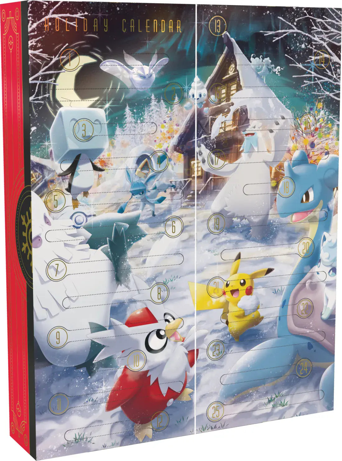 Pokémon TCG Holiday Calendar 2022 box, additional product view