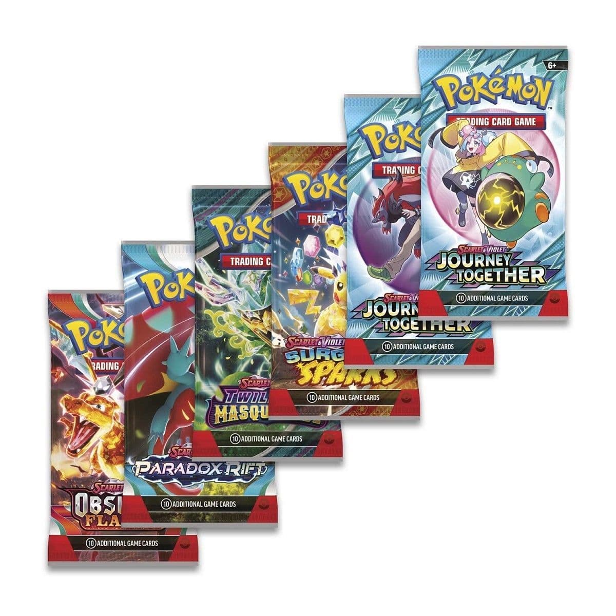 Pokémon TCG Iono's Bellibolt ex Premium Collection, a sealed Pokémon box, pictured from an alternate angle