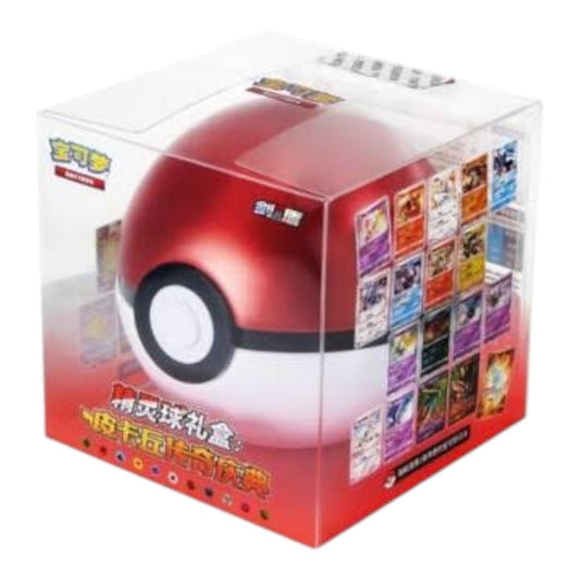 Pokémon TCG Pikachu Legend Poké Ball Gift Set, Simplified Chinese sealed Poké Ball box