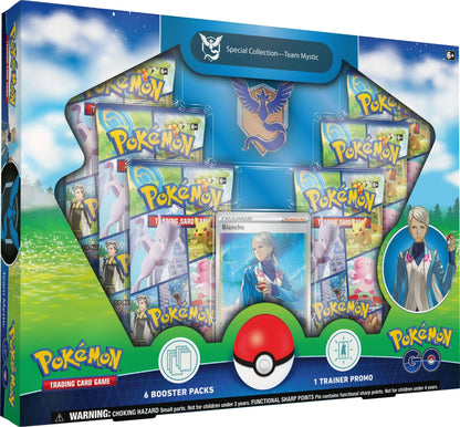 Pokémon TCG Pokémon GO Special Collection for Team Mystic, sealed collection box