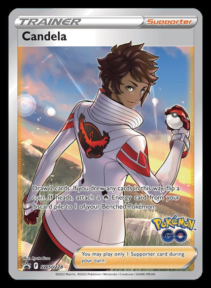 Back of the Pokémon GO Team Valor Special Collection box showing product information