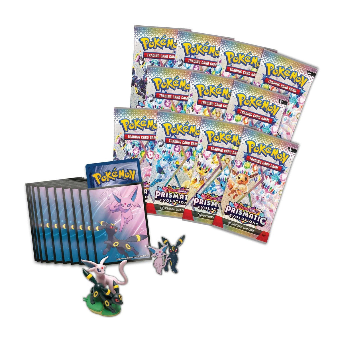 Prismatic Evolutions Premium Figure Collection from Scarlet & Violet 8.5, alternate view
