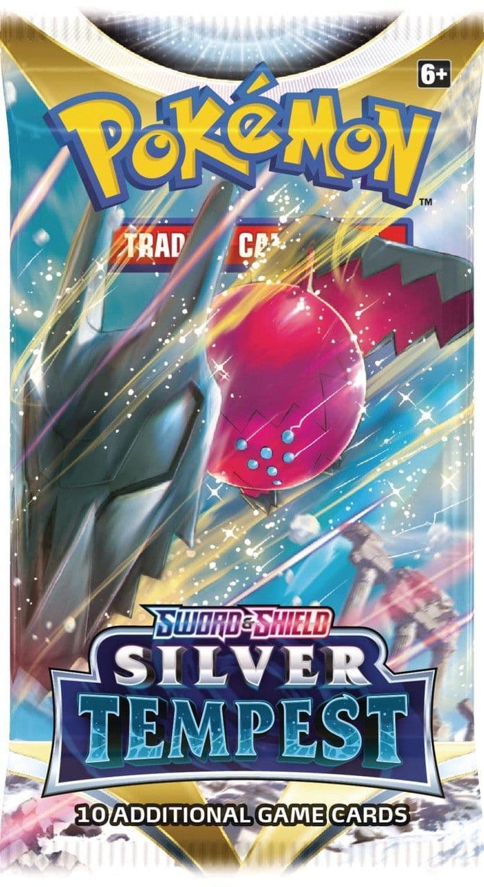 Alternative Silver Tempest booster pack artwork from the Pokémon TCG
