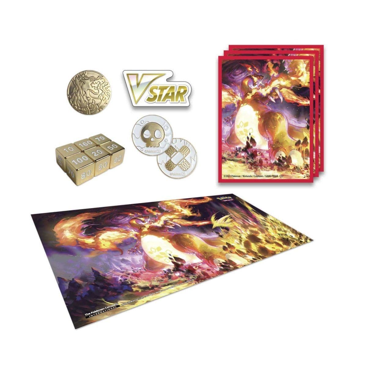 Pokémon TCG Sword & Shield Charizard Ultra-Premium Collection box, a sealed set, photographed in a further product view