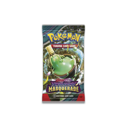 Pokémon Twilight Masquerade sealed booster pack, third artwork variant