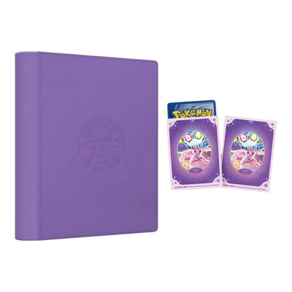 Espeon Binder Gift Box from the Terastal Grand Gathering set, alternate view of the packaging